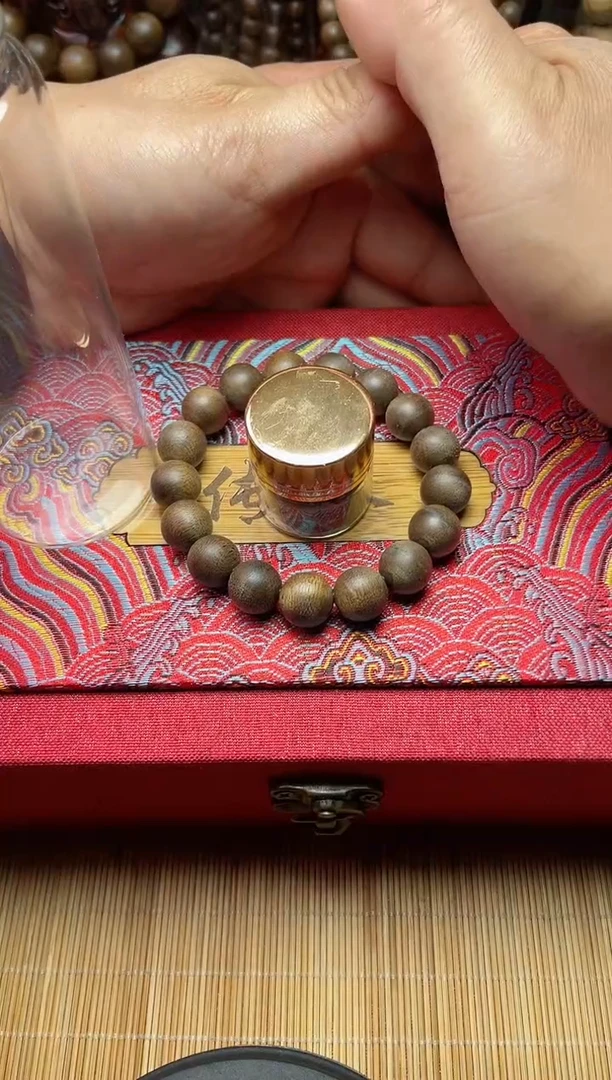 【闪购商品】沉香手串海南乌身圆叶沉水B1257990