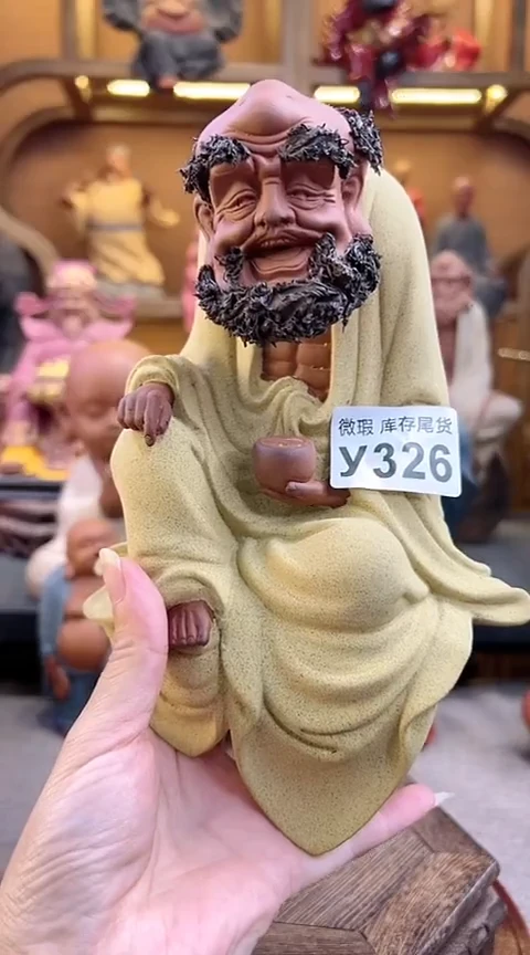 紫砂茶宠器闵茶宠摆件