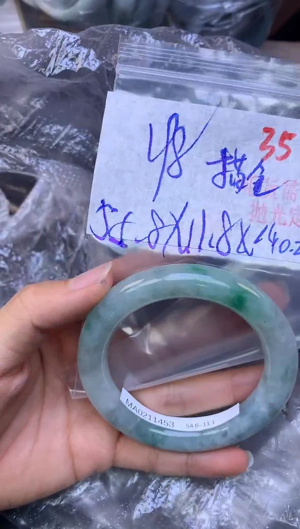 未镶嵌定制翡翠35毛货需精细抛光多样性1件198元