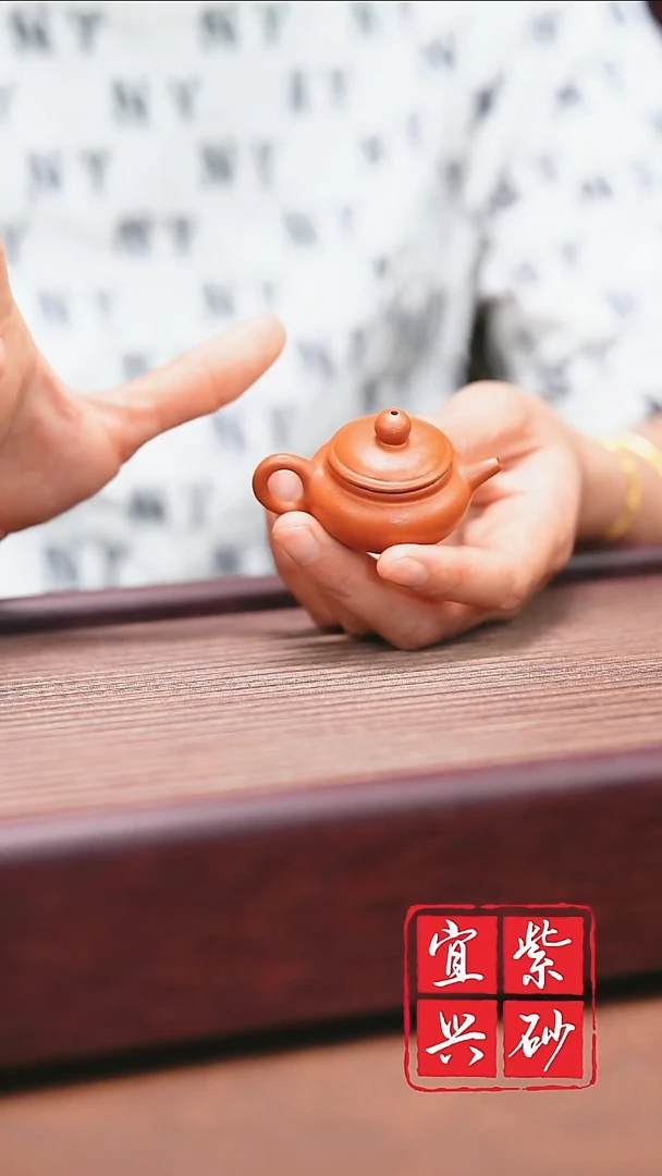 紫砂摆件宜兴原矿紫砂  *仿鼓