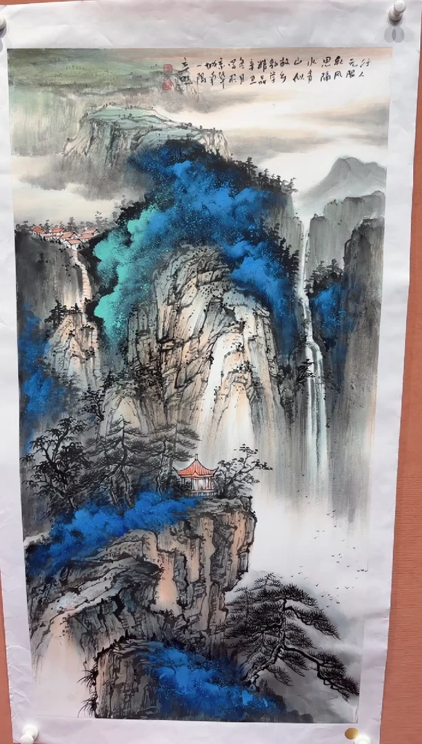 国画师立照老师国画作品