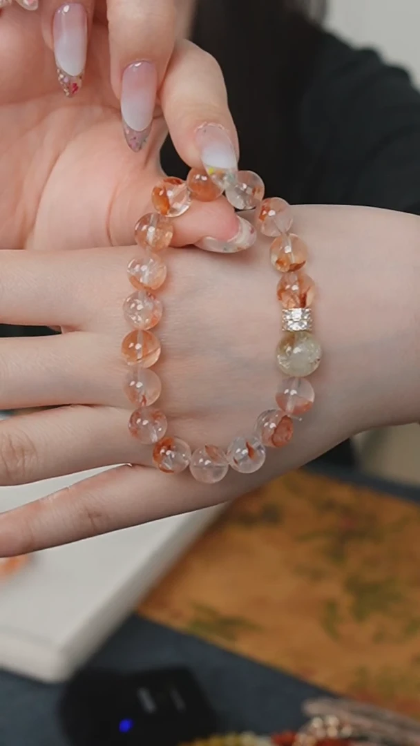 【闪购商品】水晶手链未镶嵌胶花LY1310