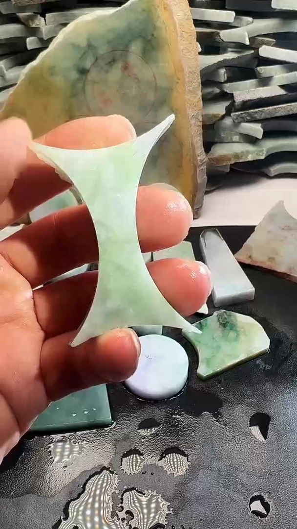 裸石翡翠天然缅甸翡翠A货