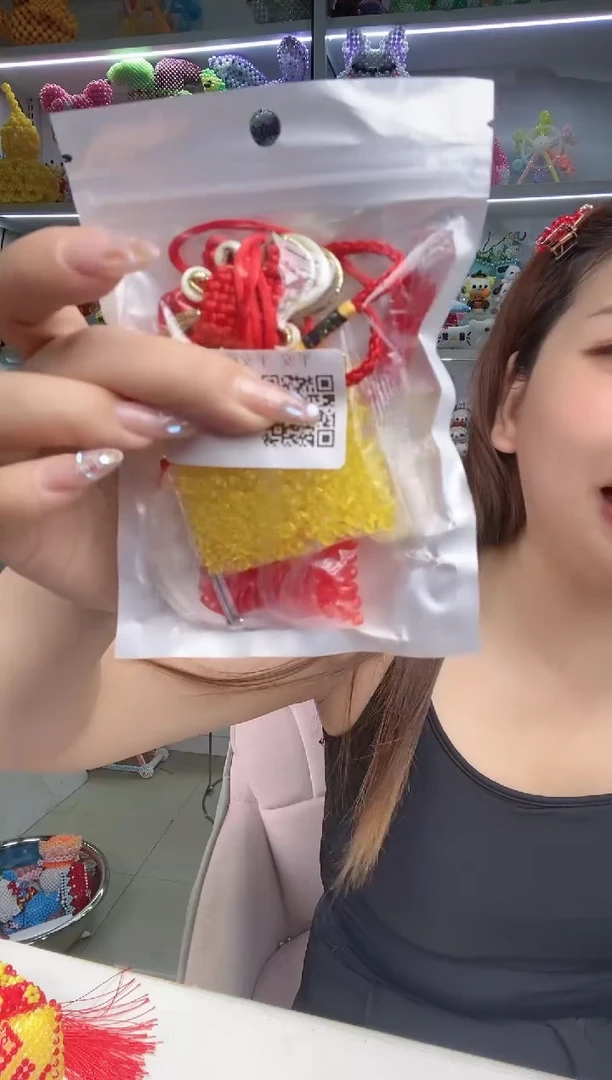 玻璃2363卡4水晶双面平安福材料包1套透色