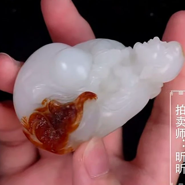 创汇和田玉罗汉摆件