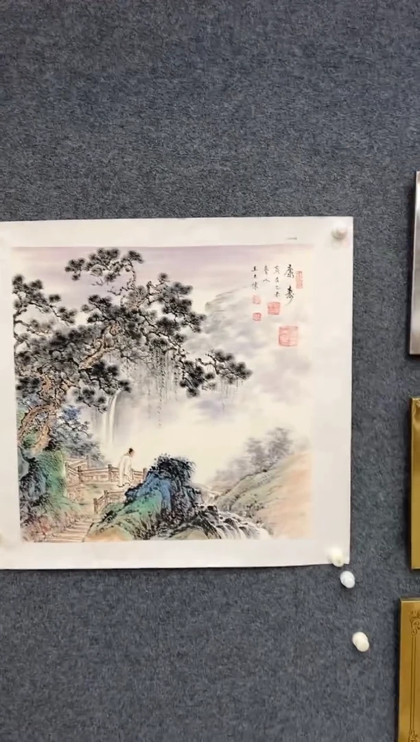 【闪购商品】国画2.4-文联-王夫怀-68斗方-043.