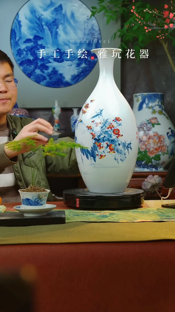 【闪购商品】瓷片景德镇手工手绘陶瓷