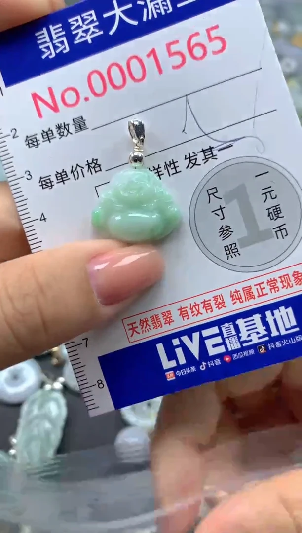 颈饰未镶嵌翡翠1565