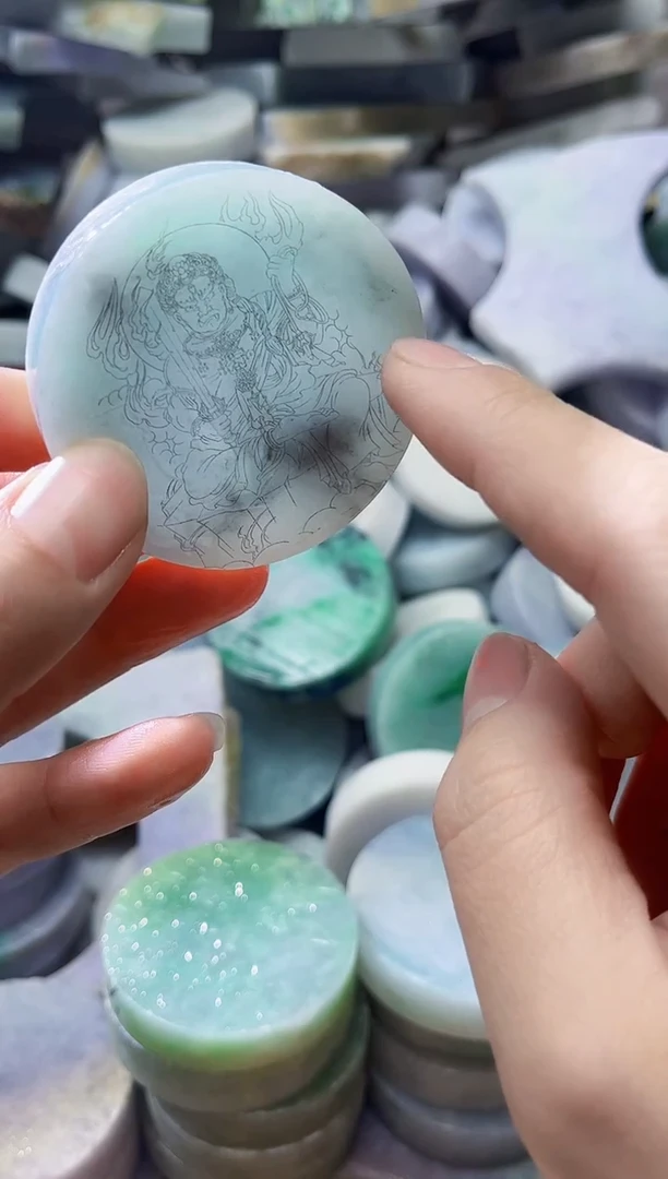 裸石翡翠天然翡翠A货A玉 南 295
