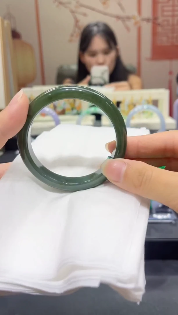 未镶嵌手镯翡翠00006843