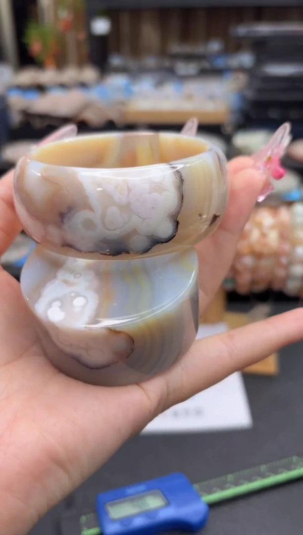 未镶嵌手镯石英质玉9(60圈赠送镯心)