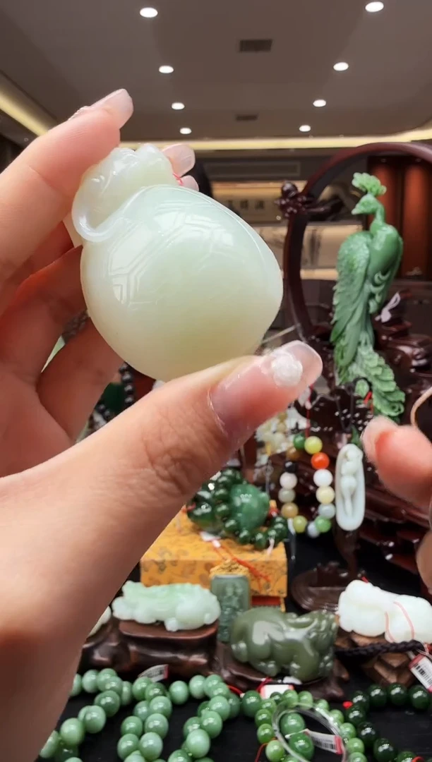 颈饰未镶嵌和田玉43by