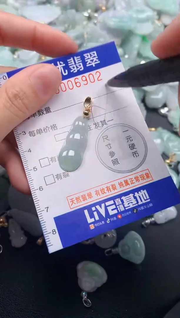 颈饰未镶嵌翡翠6902
