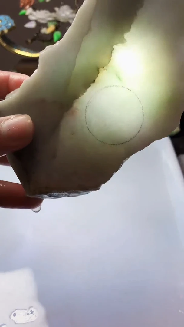 翡翠未镶嵌颈饰天然A货翡翠