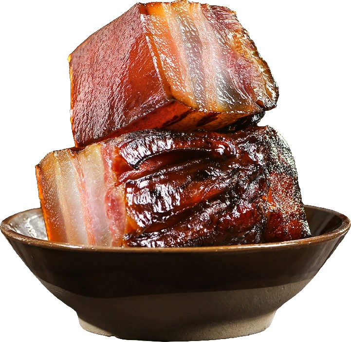 正宗腊味烟熏五花肉土猪腊肠三线肉可批发可零售