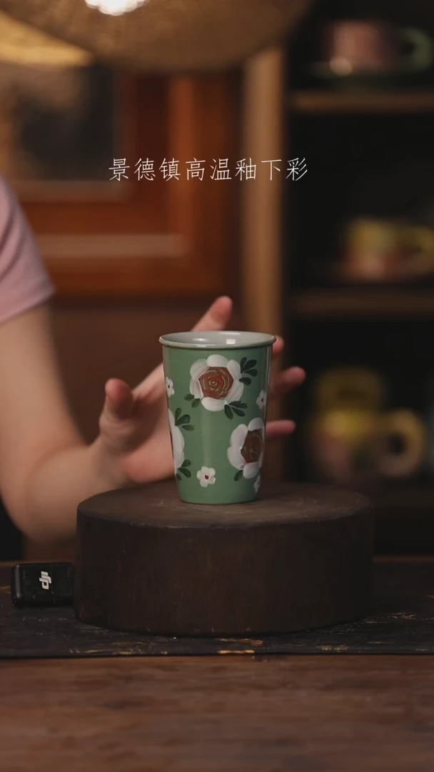 陶瓷景德镇高温釉下手绘陶瓷145