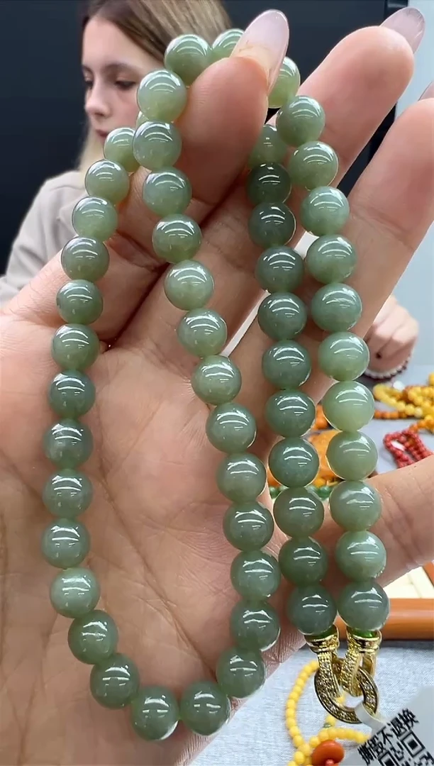 【闪购商品】和田玉（碧玉）颈饰未镶嵌59秒拍号