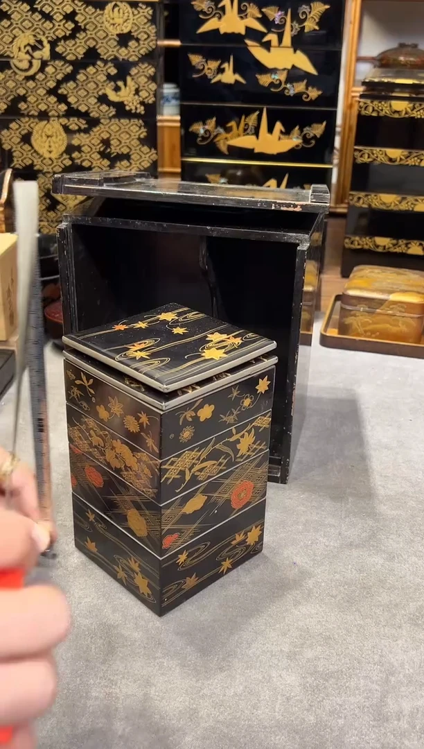 金莳绘 小段重 大漆漆器大漆漆器