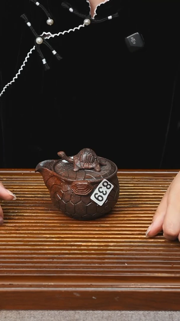 万古烧粗陶手工茶具
