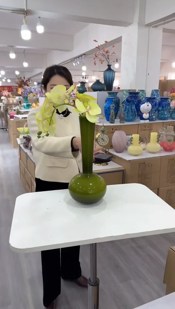 【闪购商品】琉璃椿新花器L-2