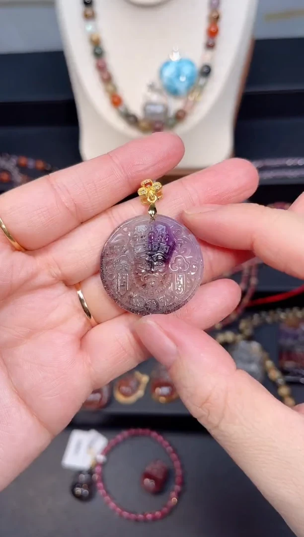 未镶嵌颈饰水晶【百晶灵儿】定制款