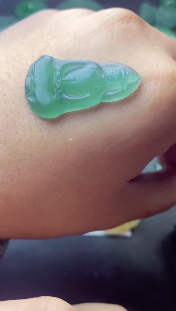 未镶嵌定制翡翠积*卡积丝卡