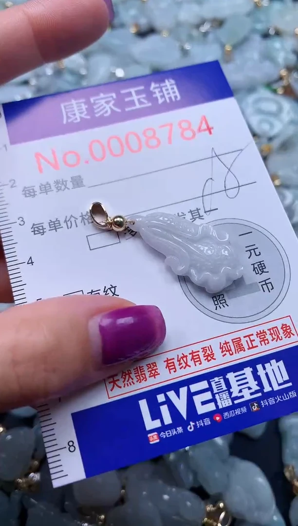 颈饰未镶嵌翡翠8784