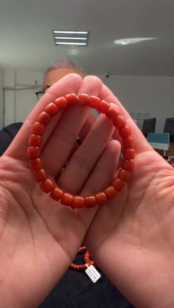 【闪购商品】南红玛瑙8mm阿东寨手串直切未镶嵌多样性发一件