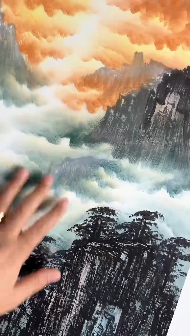 国画12赵隆轩艺术馆李庆兴老师作品