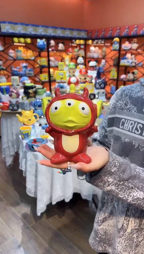 瓷片@@可爱手工制作陶瓷杯杯