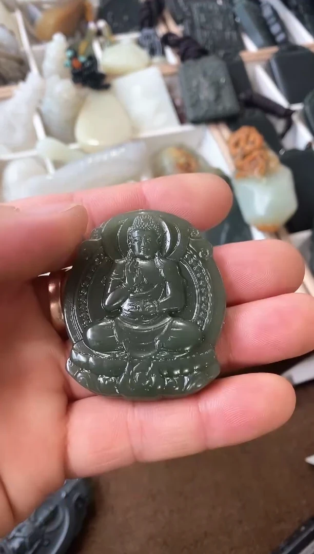 【闪购商品】和田玉吊坠(不含链)未镶嵌如来