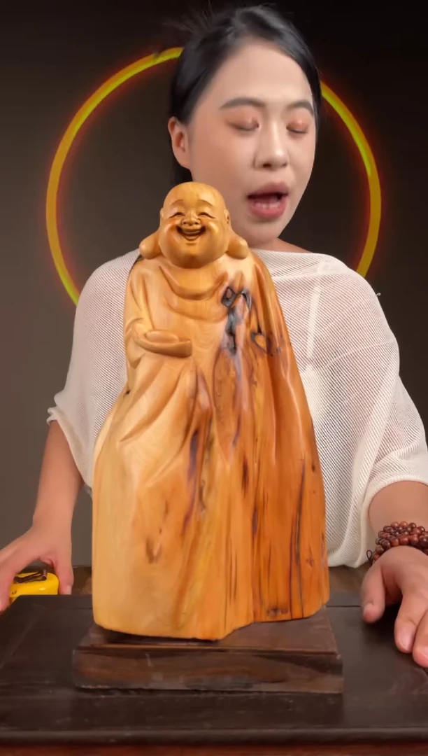 柏木（崖柏）手工摆件,先抢先得! 编号:255