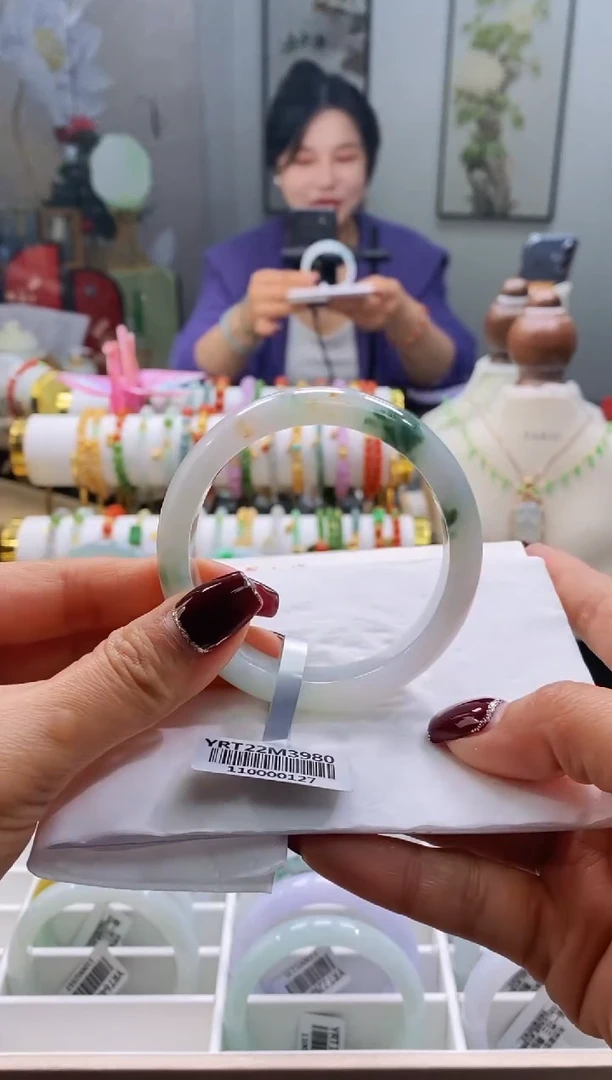 未镶嵌手镯翡翠93号54.6/12.0*7.3