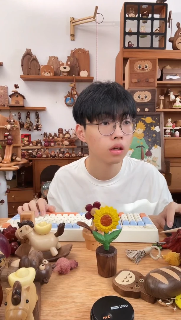 木瑕疵向日葵木雕
