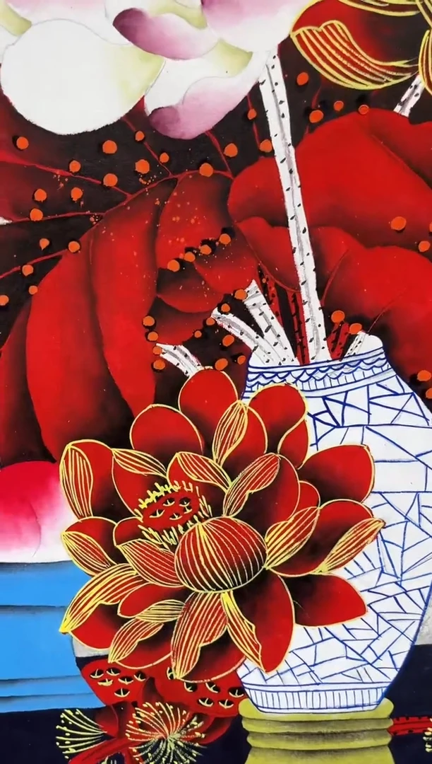 【闪购商品】国画郑乐华绘画手绘作品8-53