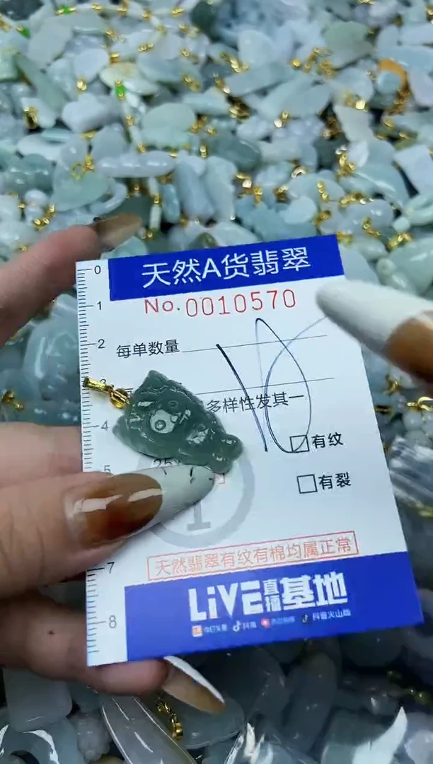 【闪购商品】翡翠颈饰未镶嵌天然A货翡翠