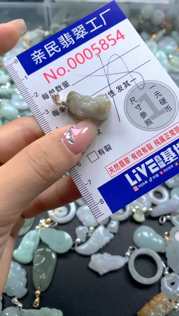 颈饰未镶嵌翡翠5854