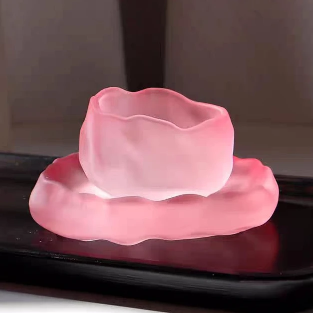 红琉璃一杯一垫@A106