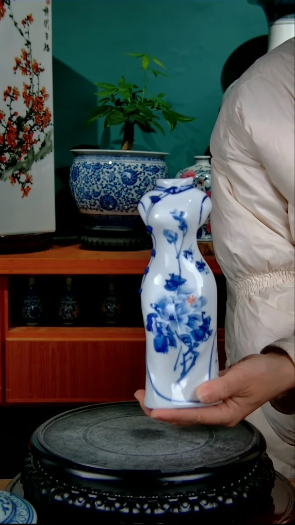 摆件陶景德镇手绘陶瓷888