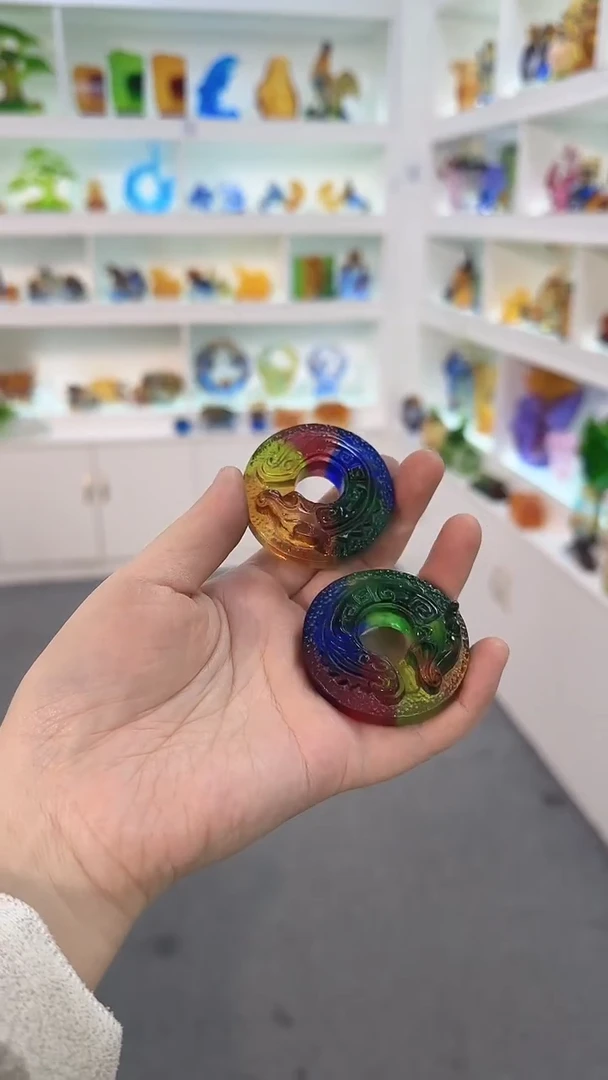 手工艺品琉璃2个