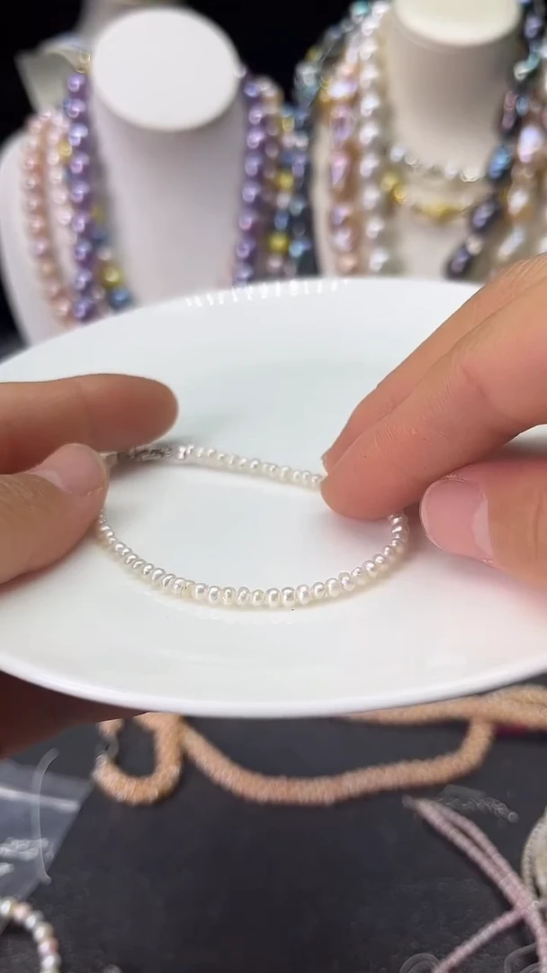 颈饰未镶嵌淡水珍珠多人