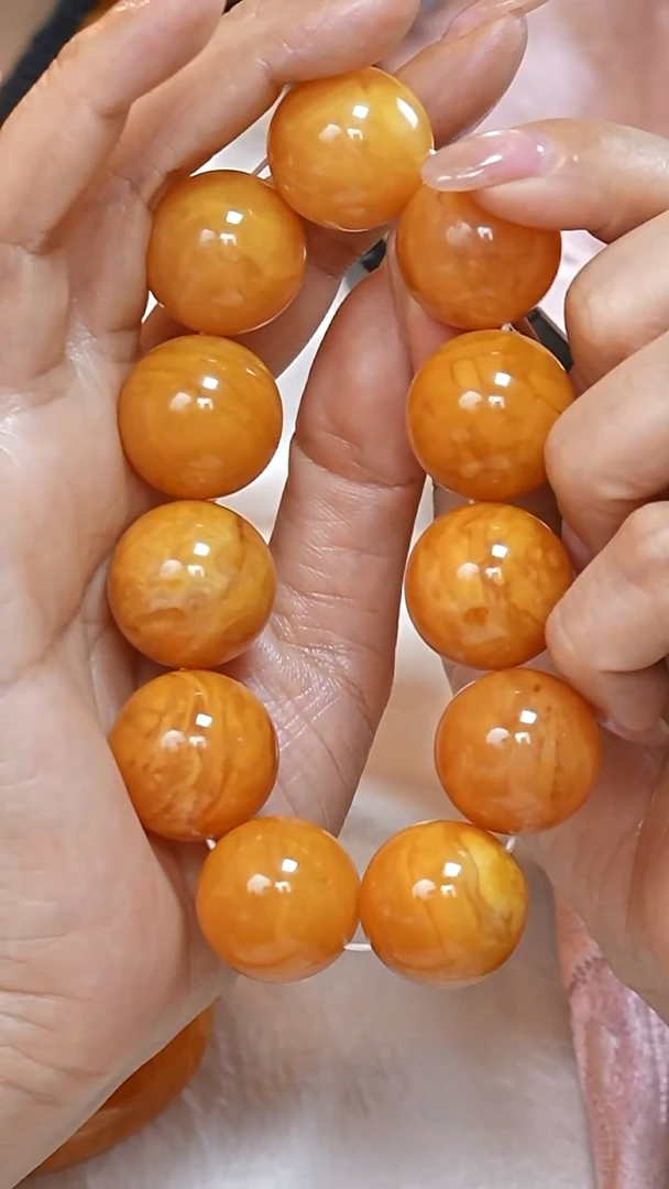 蜜蜡颈饰未镶嵌7267天然蜜蜡珠宝奇石云端妖孽全部保真