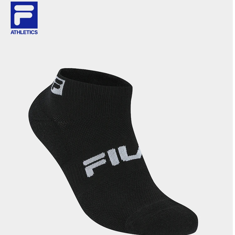 【运动百搭休闲】FILA/斐乐男士新舒适透气时尚低腰袜A13M541304F