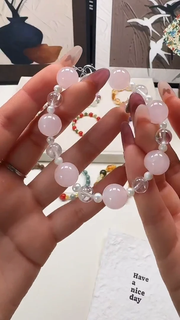 未镶嵌手链水晶035