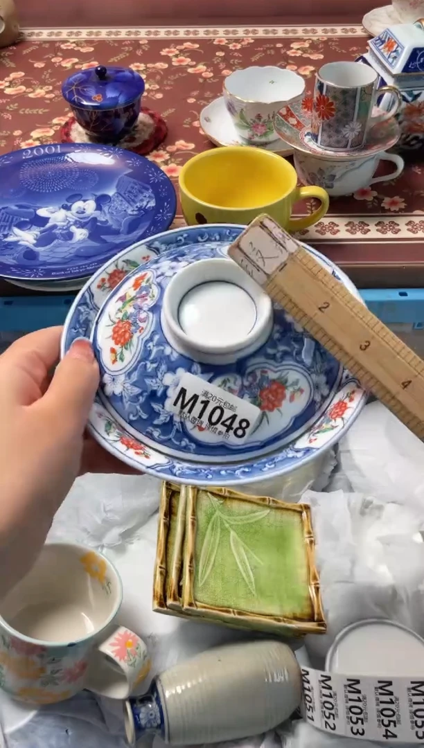 瓷片丁****丁瓷器瓷器M1048