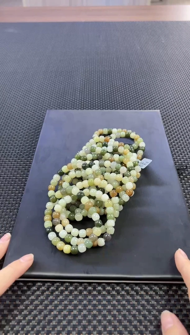 【闪购商品】和田玉手串未镶嵌一条约8mm 多样性发一件