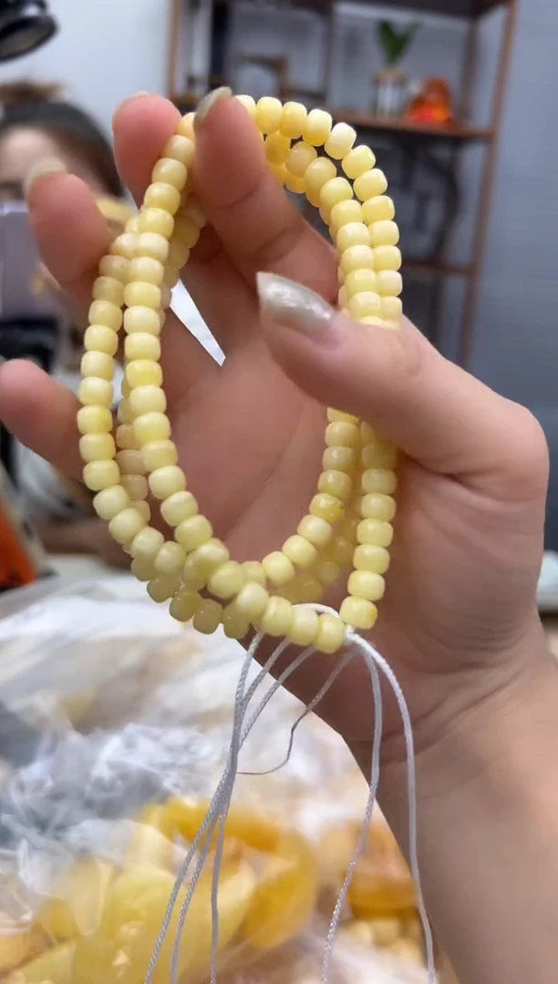 未镶嵌蜜蜡裸石蜜蜡配链多样性发一条20g