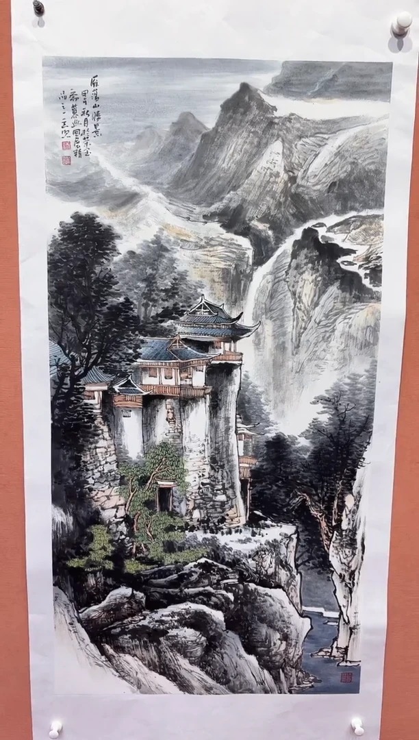国画师立照老师国画作品