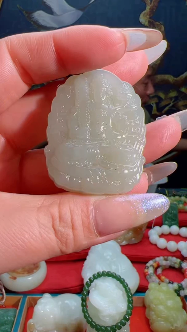 【闪购商品】和田玉吊坠未镶嵌1