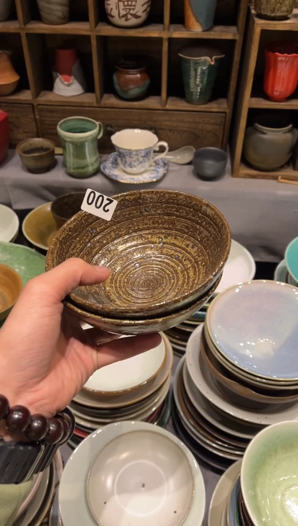 【闪购商品】瓷片200   陶泥无足面碗2个